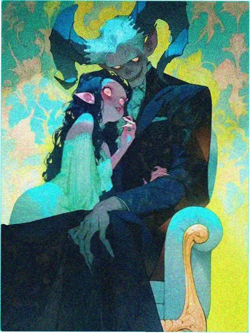 她把婚戒挂在了咖啡杯上海报